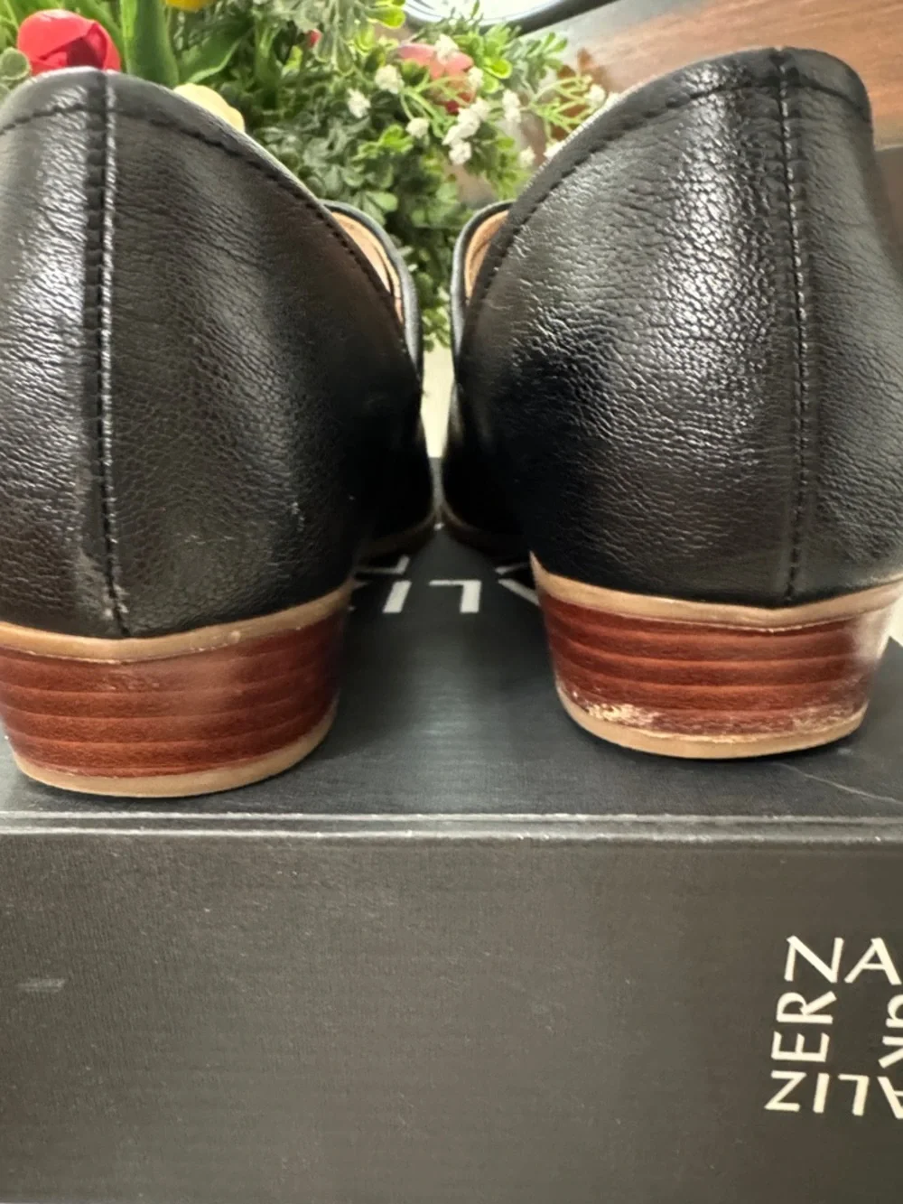 Naturalizer Carlyn Black Women's Slip-On Loafers Shootie 9.5W - Picture 6 of 8
